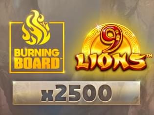 9 Lions™ Burning Board™ thumbnail
